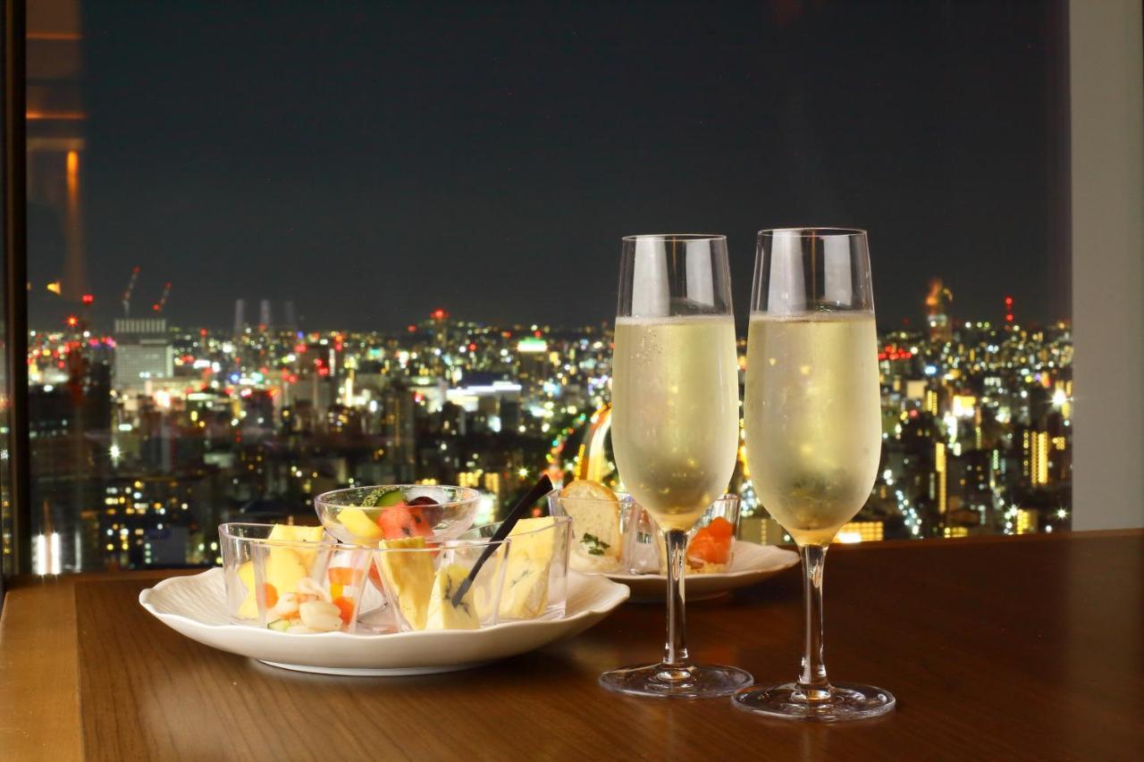 Nagoya Prince Hotel Sky Tower Exterior foto Champagne flutes