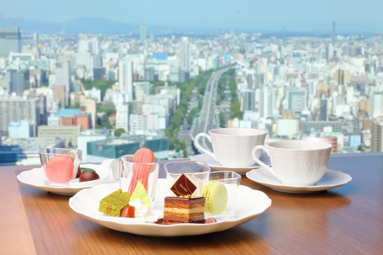 Nagoya Prince Hotel Sky Tower Exterior foto Afternoon tea at the Tokyo Skytree